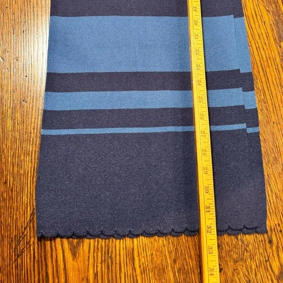 NWT By Anthropologie Colorblock Slim Midi Skirt, Size XS - Picture 5 of 7